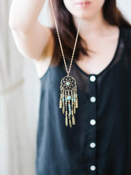 Dreamcatcher Pendant Necklace