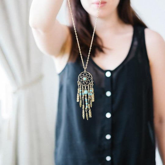Dreamcatcher Pendant Necklace