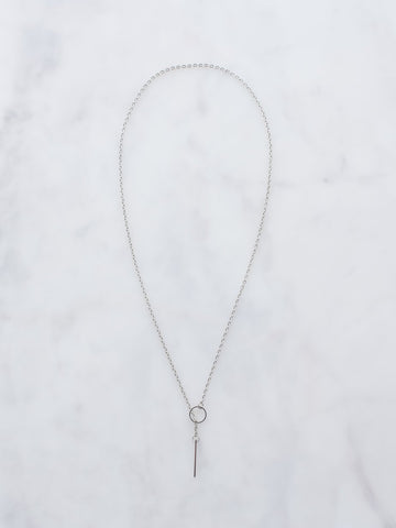 Silver Threader Necklace