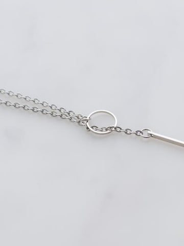 Silver Threader Necklace